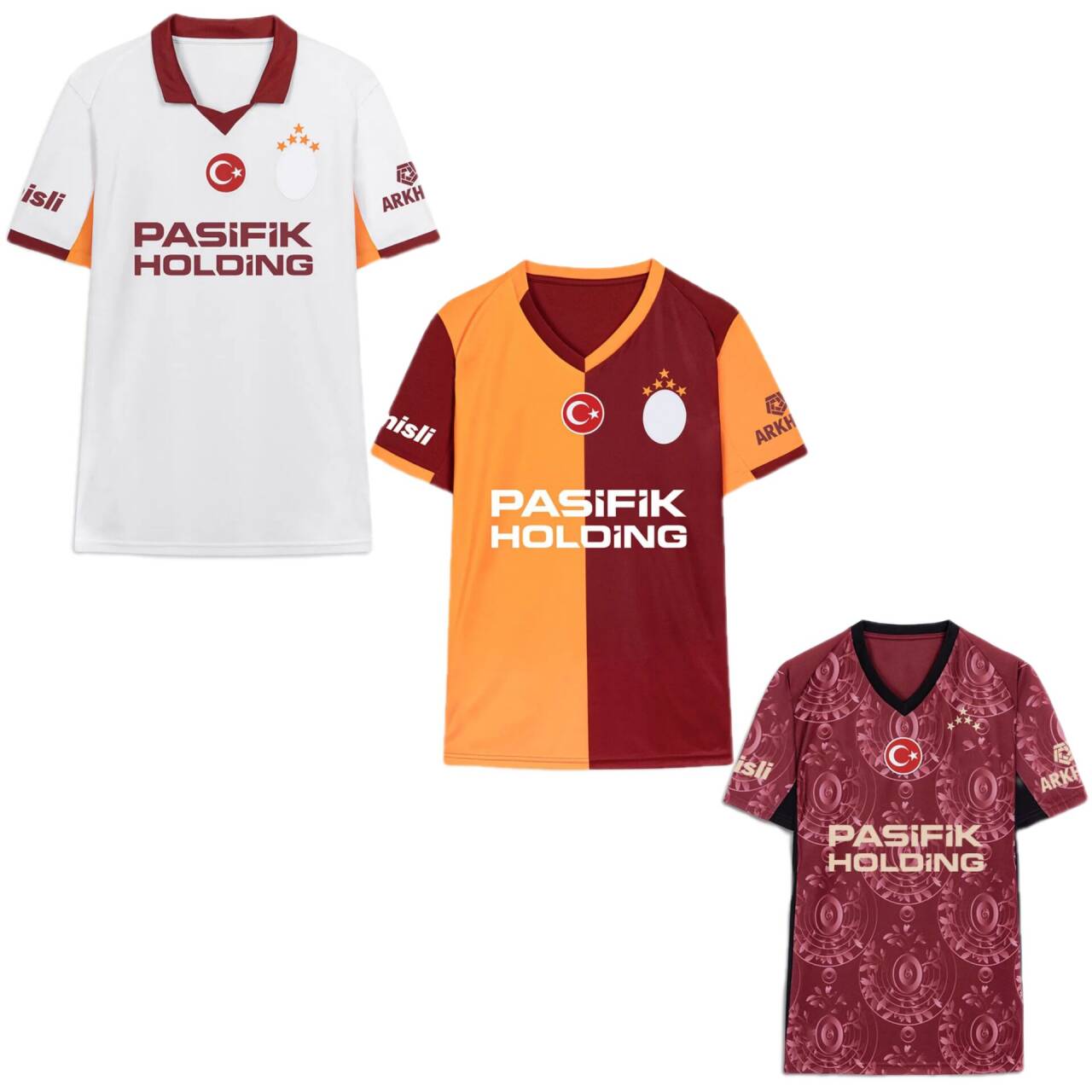 Galatasaray football jersey 2025 2026 MERTENS ICARDI ZANIOLI BAKAMBU ZAHA AKGUN AKTURKOGLU 25 26 men kids kit Football Shirt