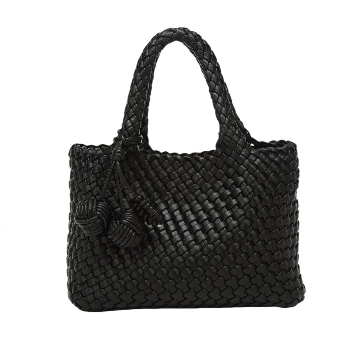 design New Hand Woven PU Women s Shoulder Bag Casual And Fashionable Handheld Bag Autumn New Designer Bag Outdoor Play Solid Color Simple Women s Book