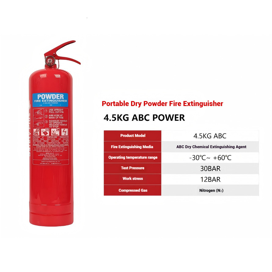 General-Purpose ABC Dry Powder Fire Extinguisher with Handle Custom Manufacturer