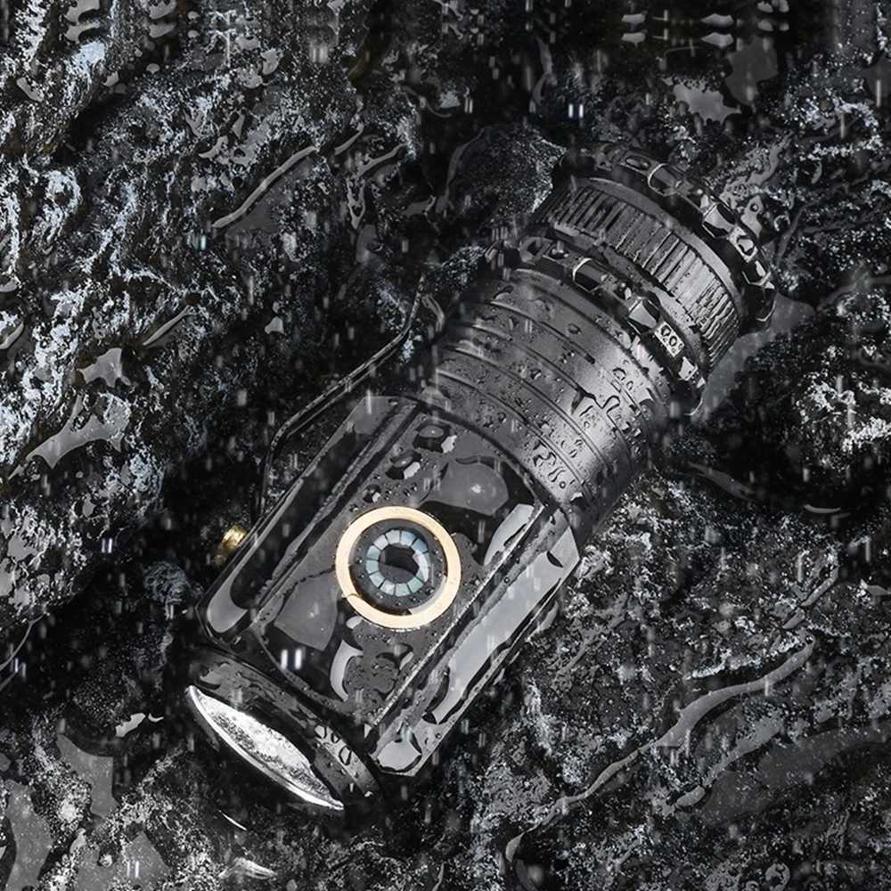 3xLed Mini High Bright Small Flashlight USB Rechargeable Work Rrepair Outdoor Hiking Fishing Camping Magnet Torch Lighting light C250915