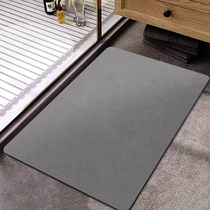 Fashionable diatomaceous mud bathroom mat absorbent mat non slip floor mat household bathroom mat extra thick Thick anti slip