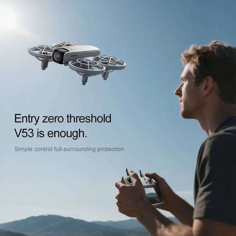 NEW Drones V53 GPS 8K Professional HD 180° Dual Cameras 5G WIFI Brushless Motors Obstacle Avoidance FPV Foldable Quadcopter Toys