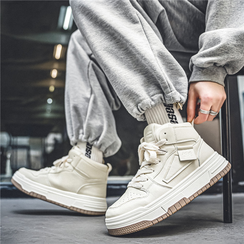 Hot new free shipping designer shoes for womens mens basketball shoes panda beige New high top fashionable and versatile outdoor casual sports shoes