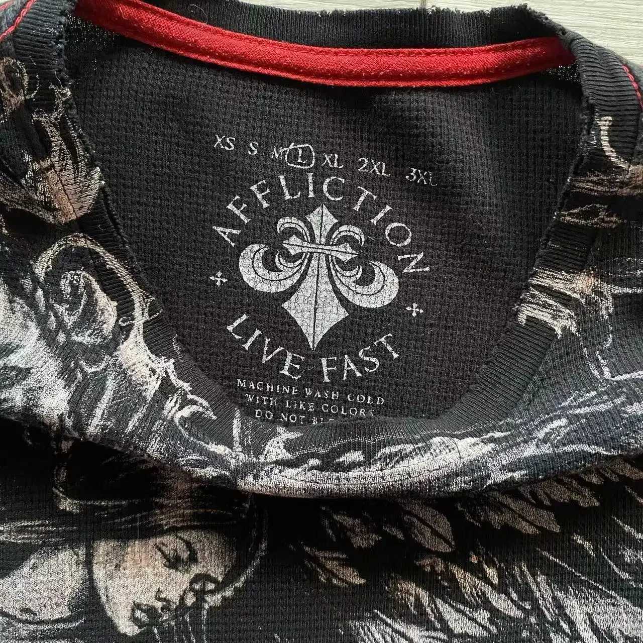 Y2K Long sLeeved T shirt Fashion Round Neck Oversized T shirt New Mens Womens Casual Gothic Clothing Tops StreetwearXJ250915