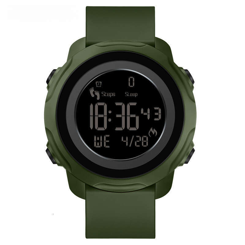 DHwatches Hot-Selling Electronic Step Counter Calorie Waterproof Multifunctional Fashion Simple Unisex Student Watch