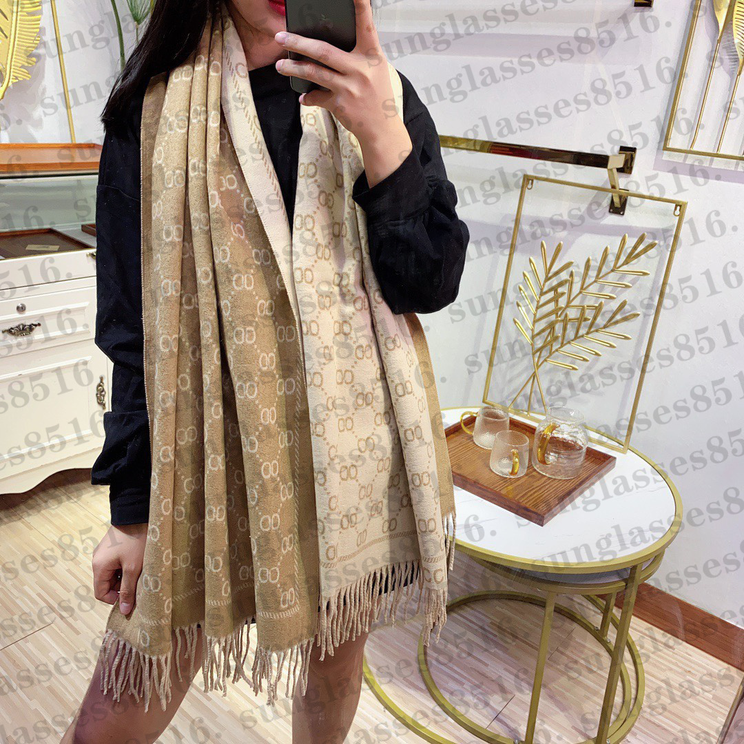 Luxury designer scarf for women Cashmeres Scarves 180*70cm Womens classic letter Wrap Shawls Wool Winter Men Scraf Warm Muffler Scarves
