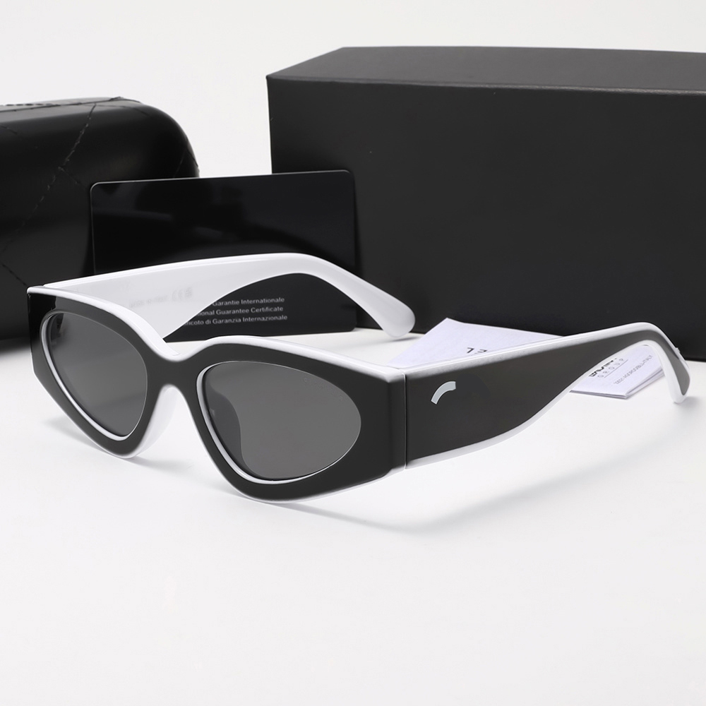 Hot Luxury Sunglasses polarized lens Designer letter womens Mens Goggle senior Fashion Eyewear For Women eyeglasses frame Vintage Metal Sun Glasses With Box