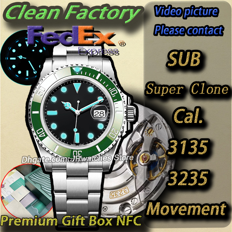 Clean Factory Designer Luxury Men's Automatic Mechanical 3130 3235 Watch High Quality Sapphire Glass Cal.3135/3235 Luminous 904L Stainless Steel 100M Waterproof