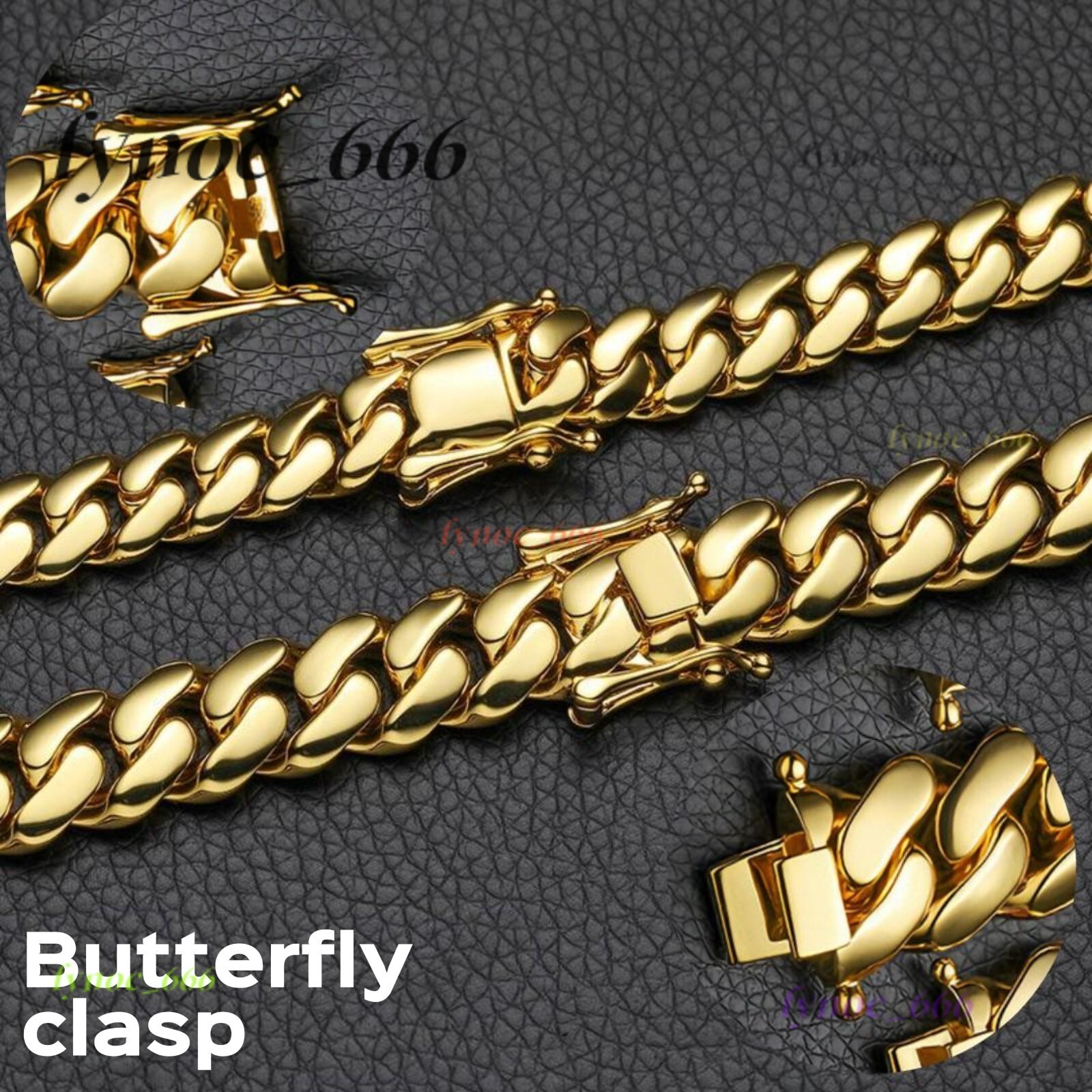 14K 18K Gold Plated Brass 10mm25mm Cuban Link Chain Bracelet Necklaces Heavy Solid Miami Cuban Chains Hip Hop Necklace for Men