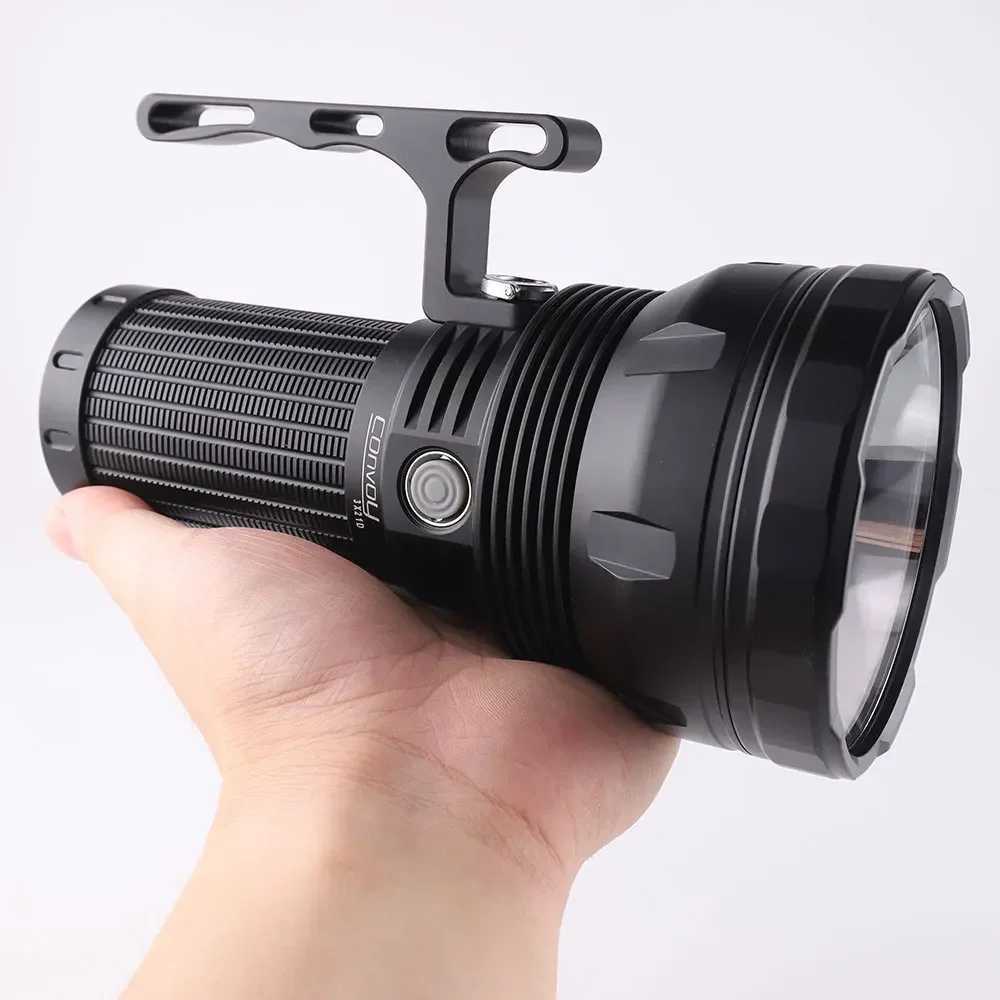 New Convoy 3X21D Power LED Flashlights SBT902 7000lm Typec Rechargeable Torch Light by 21700 Battery for Selfdefense C250915