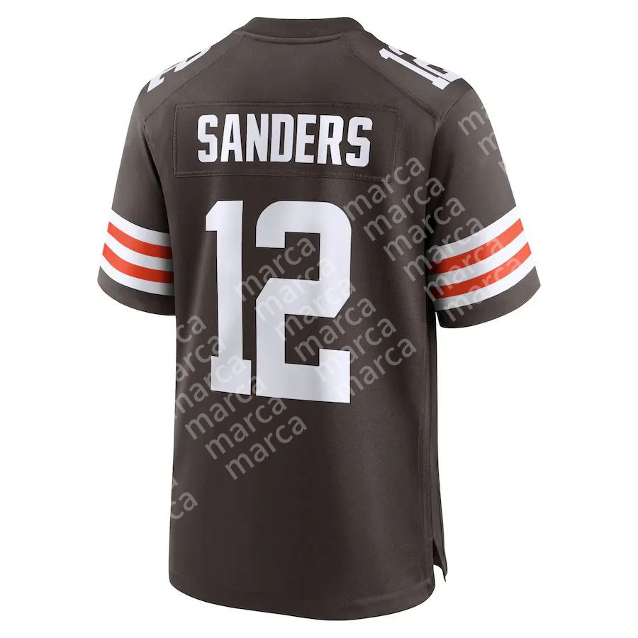 Personalized Custom Jerseys 12 Shedeur Sanders 3 2025 Football Judkins Nick Chubb Carson Schwesinger Myles Garrett Any Name Number333