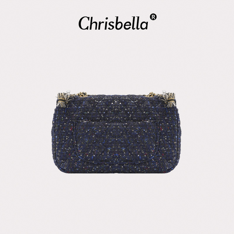 2025 New Shoulder Bag Women's Commuter Style Tote Bag Large Capacity Women's Casual Fashion Temperament Bright Diamond Bag