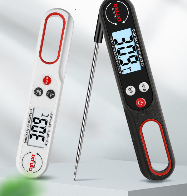 ThermoPro TP622 instant reading waterproof digital barbecue thermometer with gravity automatic rotating disc used for meat cooking 241113