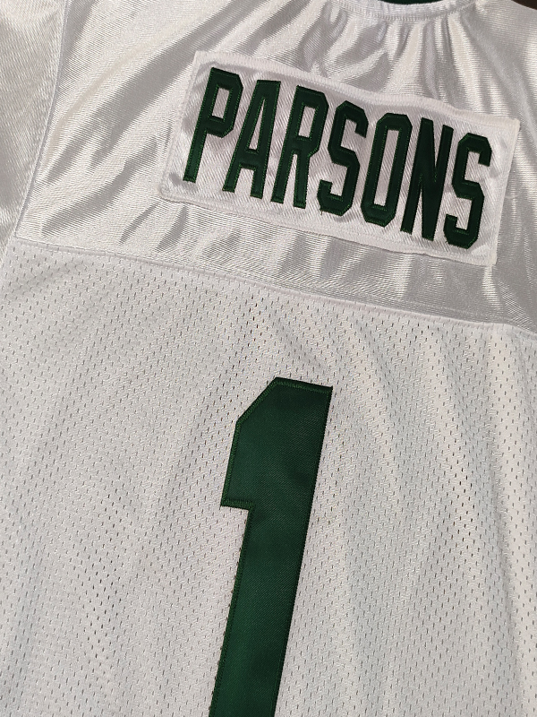 Personalized Custom Football 2025 New Jersey Micah Parsons Love Matthew Golden Josh Jacobs Tucker Kraft Xavier McKinney Jayden Reed Romeo Doubs YOUTH 