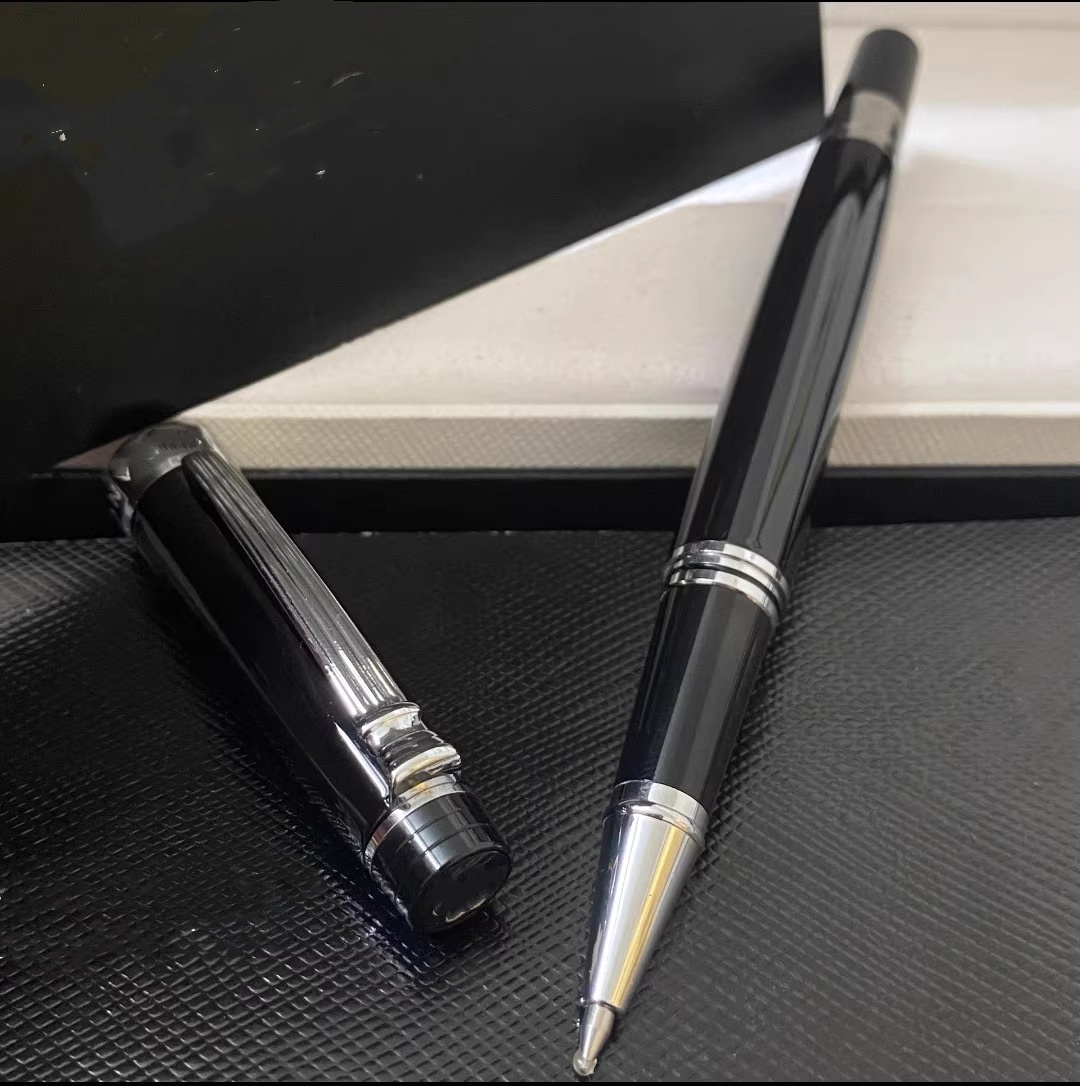 MB Large Class Star Traveler 163 Series Signature Pen Pearl Pen Steel Pen of Metal Office Gift Balance Pen No Box