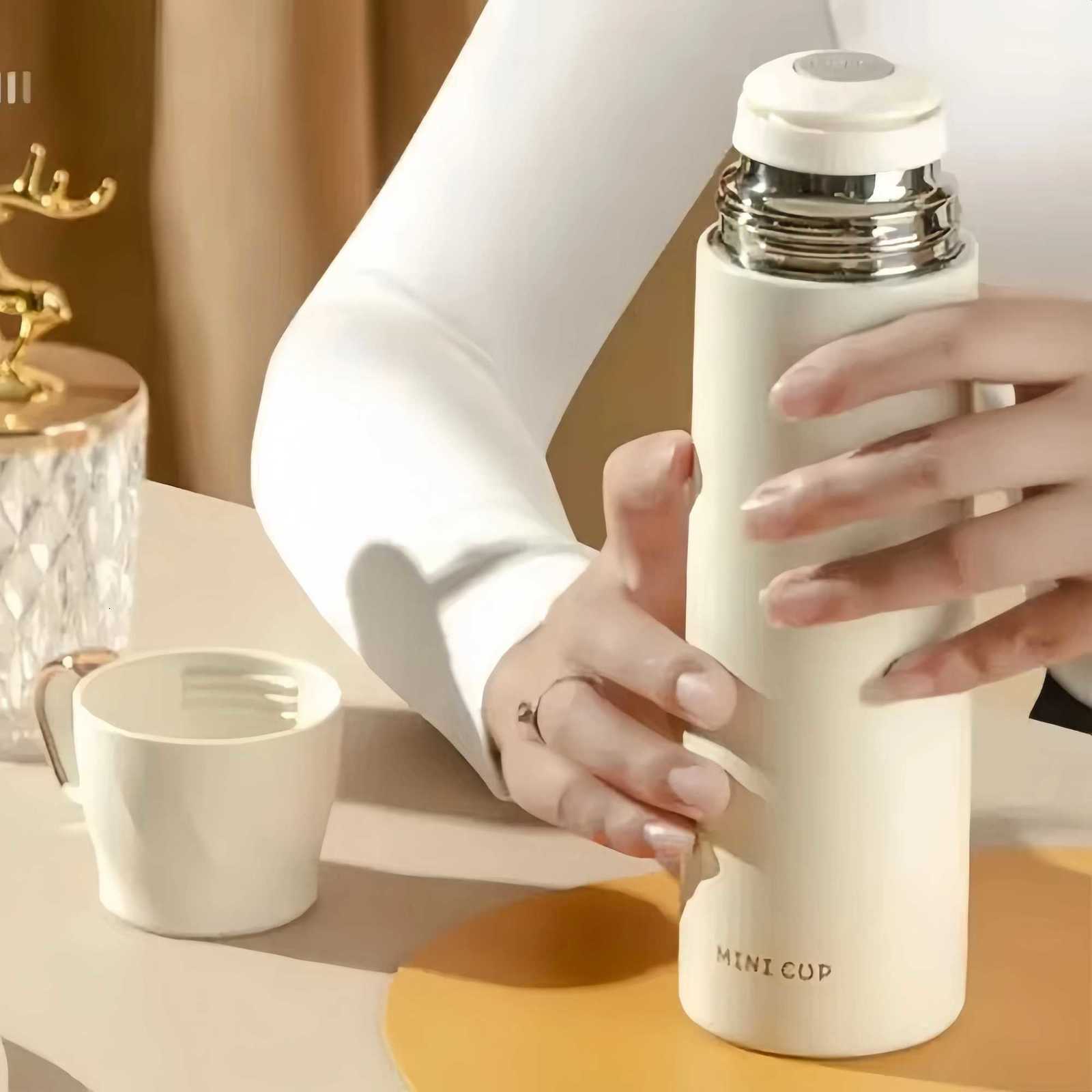 304 Stainless Steel Thermal Cup Double Layer Leakproof Insulated Water Bottle Keeps Hot And Cold Drinks Coffee Mug Vacuum Flask F250915