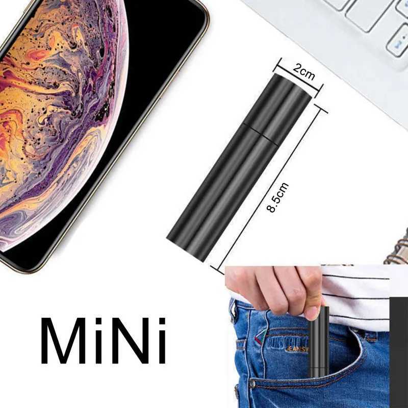 Mini Telescopic Zoom Flashlight 3 Light Mode Torch USB Rechargable Waterproof Powerful Flashlights Outdoor Portable Torch Lamp C250915