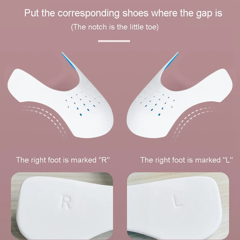 Anti Crease Washable Protector Bending Crack Toe Cap Support Shoe Stretcher Lightweight Keeping Sports Shoes Head Accessories250915ww