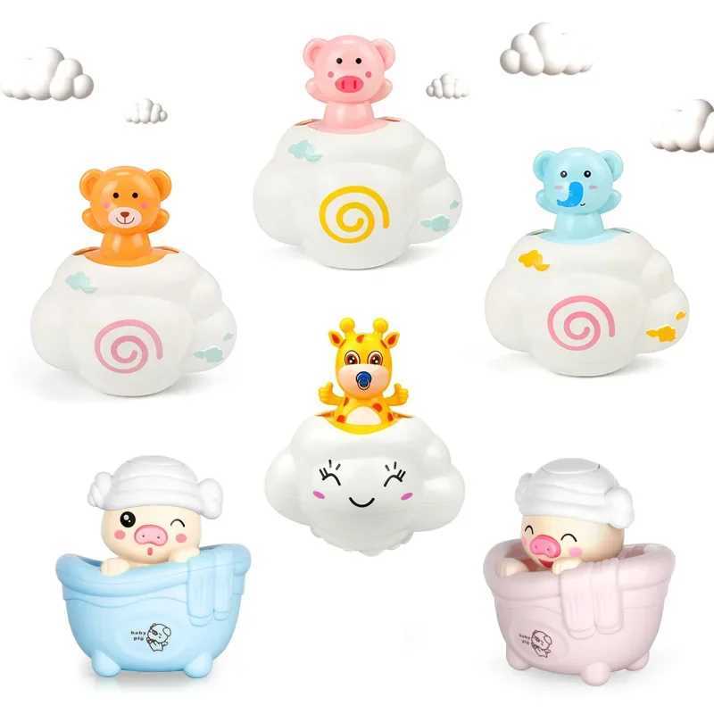 Children Baby Jet Bath Pig Rain Cloud Toy Deer Play Shower Bath Toy bath C250915