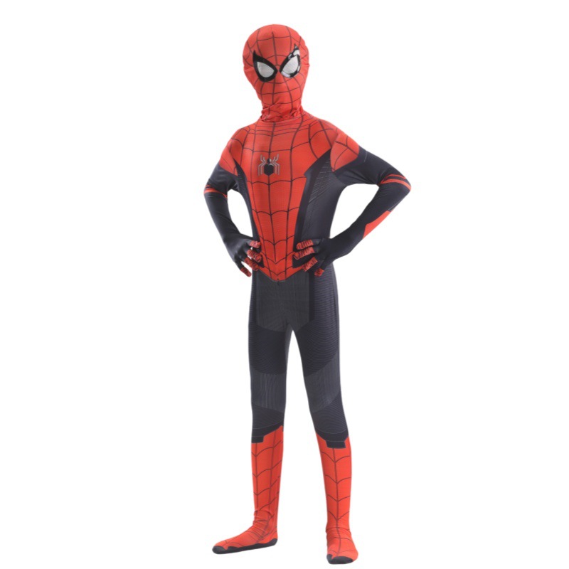 Disney Halloween Spiderman jumpsuit Halloween children's performance role-playing costume baby costume designer children's clothing designer