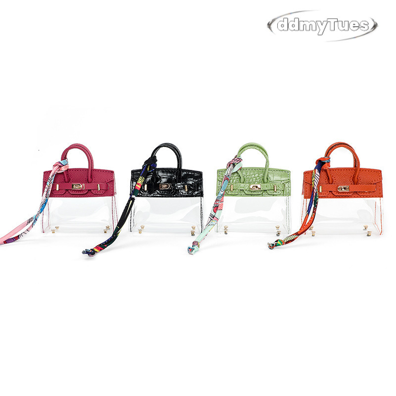 Bestseller Trendy Women's Car Key Bag Cover H-46 Exquisite Mini Handbag Pendant Fashionable Compact Portable ddmytues