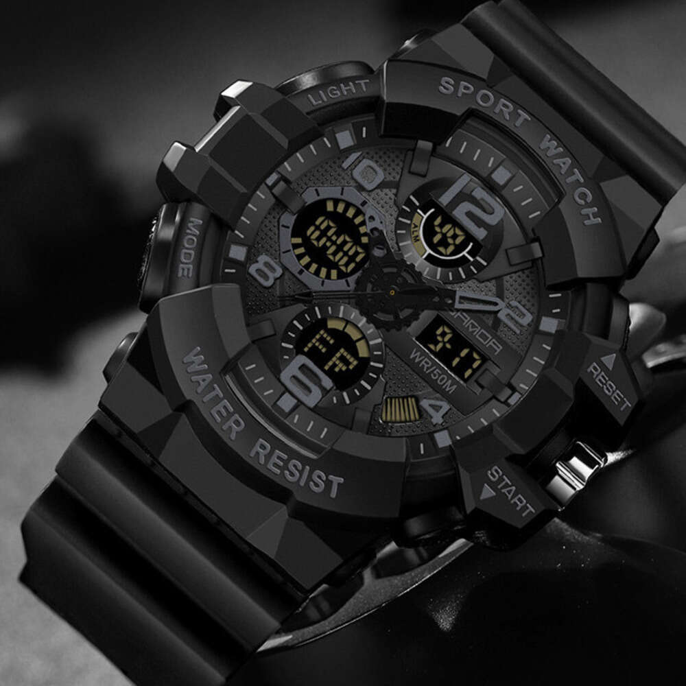 DHwatches New Youth Multifunctional Sports Trendy Korean Version Electronic Watch for Men Personalized Wristwatch