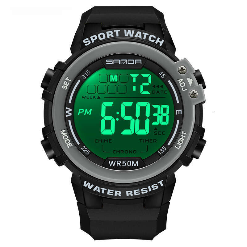 DHwatches TikTok Hot-Selling Electronic Multi-Functional Youth Watch Fashion Trend Luminous Student Wristwatch