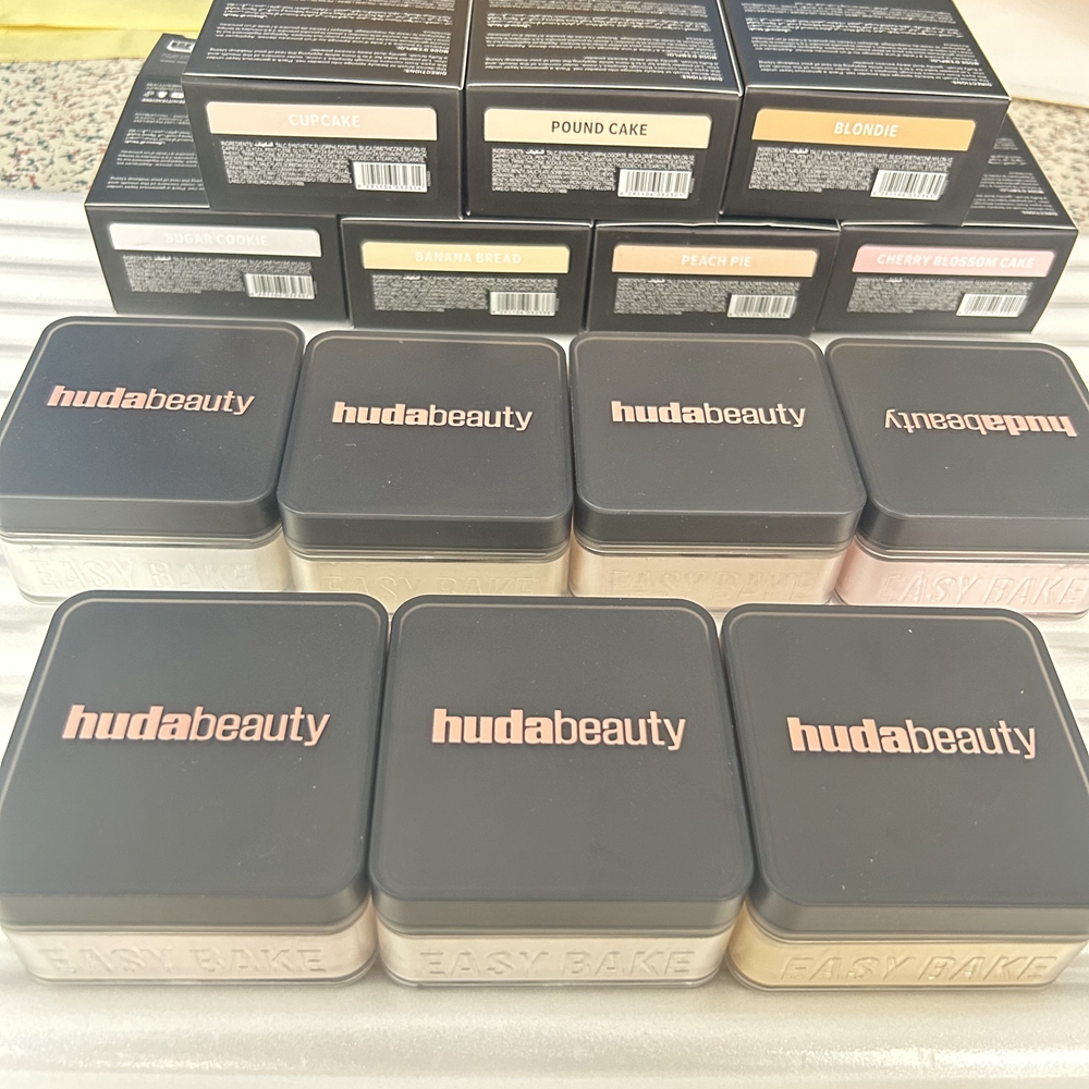 Top Quality Huda beauty Loose Powder Brand Designer easy Bake Loose Baking Setting Powder Poudre Libre Baking Fixation