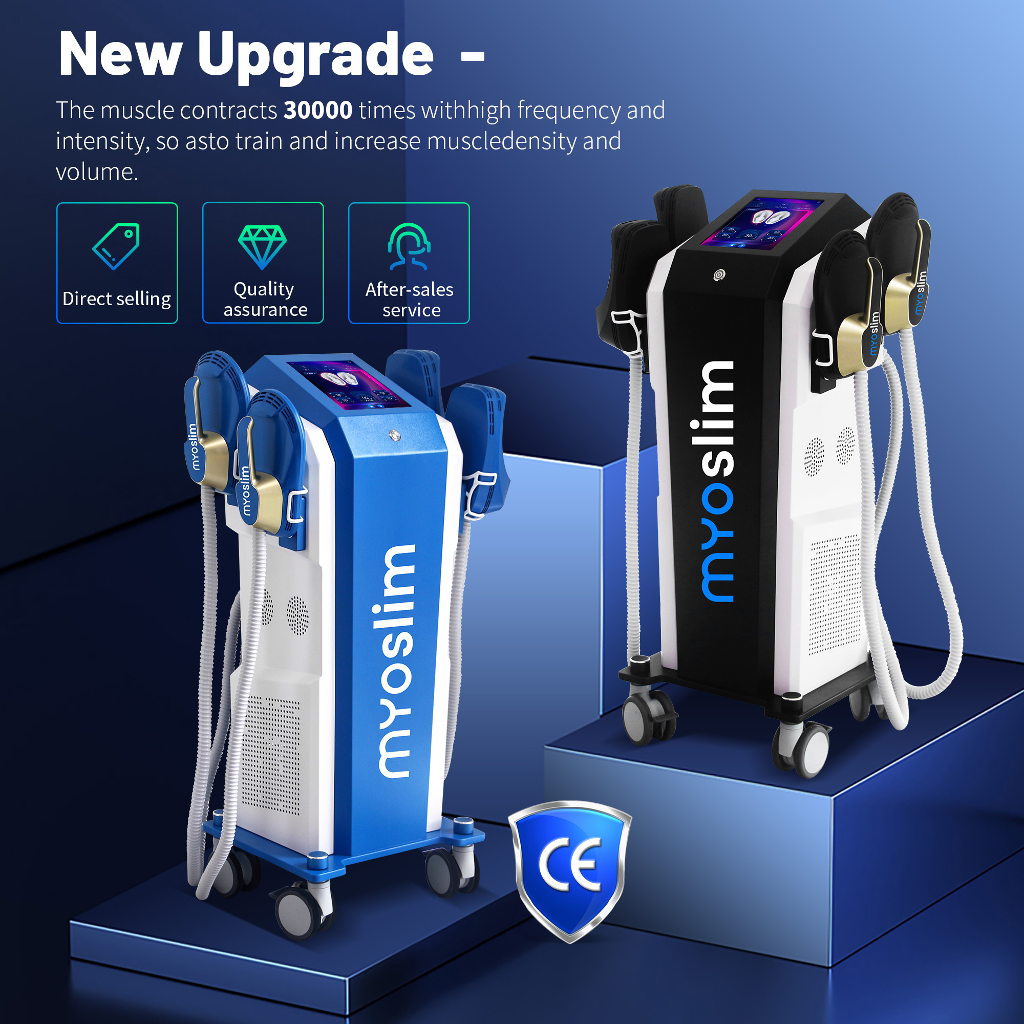 Professional EMS Electromagnetic Neo Hi-emt Slimmin RF Muscle Stimulate Slimming EMS Weight Loss Body Sculpt Salon CE 6500W