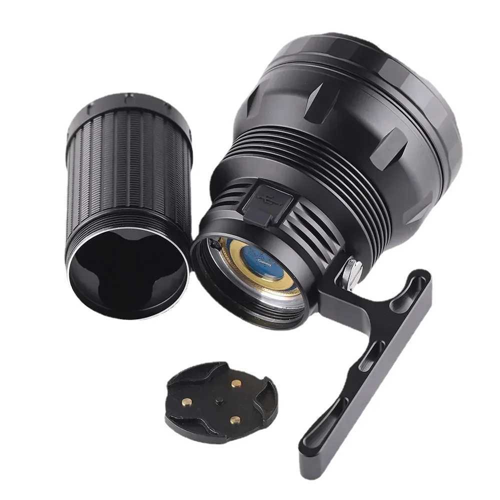 New Convoy 3X21D Power LED Flashlights SBT902 7000lm Typec Rechargeable Torch Light by 21700 Battery for Selfdefense C250915