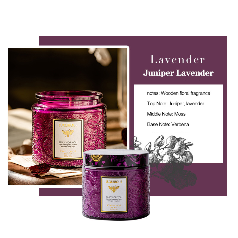 Sculptured Cup Soy Wax Candle Elegant Room Freshener Thoughtful Birthday Present