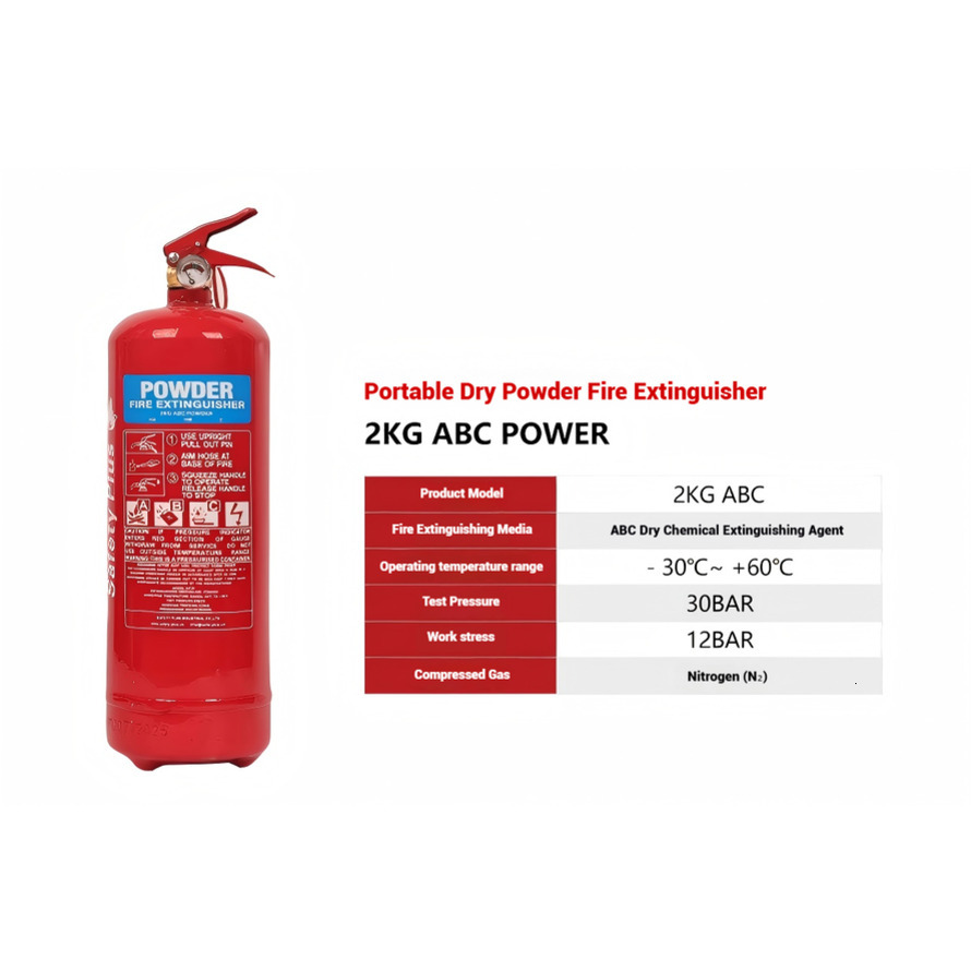 General-Purpose ABC Dry Powder Fire Extinguisher with Handle Custom Manufacturer