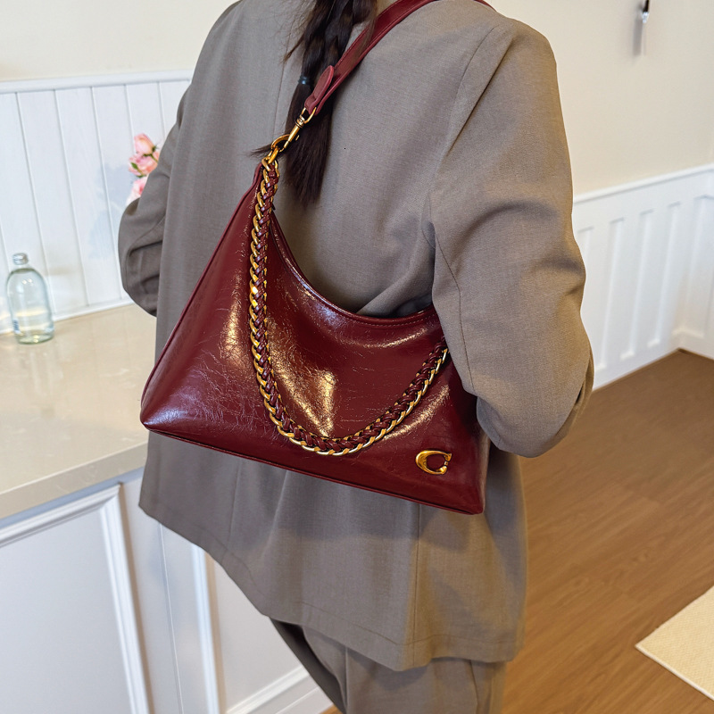 Designer Bag French-Inspired Chain Strap Shoulder Bag - Trendy Mini Square Crossbody Purse for Women, Luxury Viral Fashion Bag