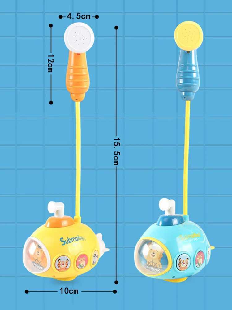 Baby Bath Toys for Kids Electric Submarine Shower Sucker Baby Toys Spray Water Toys Bathtub Toys Sprinkler Baby Shower C2509151