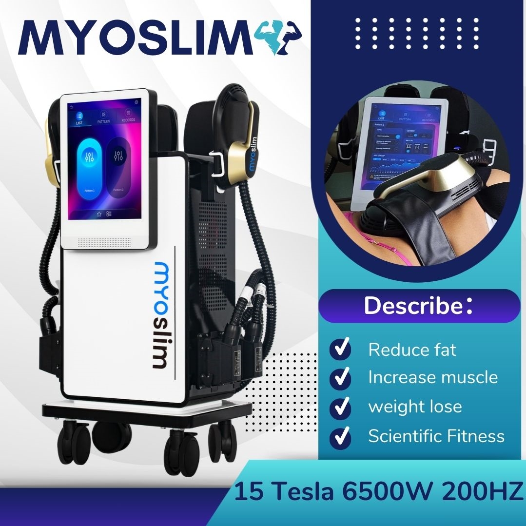 MYOSlim PRO Slimming NEO RF Sculpt Therapy Machine 15 Tesla 6500W Nova Body Shape EMS Pelvic Floor Muscle Stimulate Equipmen