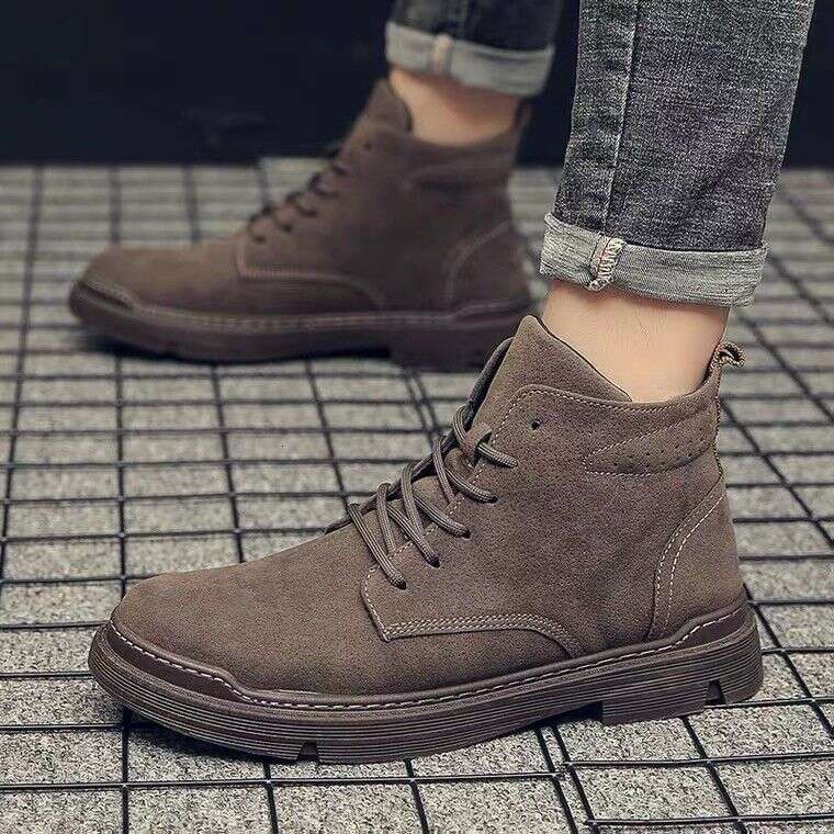 Men Martin Brand Designer 2025 Boots Safety Casual Non-Slip Waterproof High-Top Luxury shoes Hot Fashion Trend Fashion