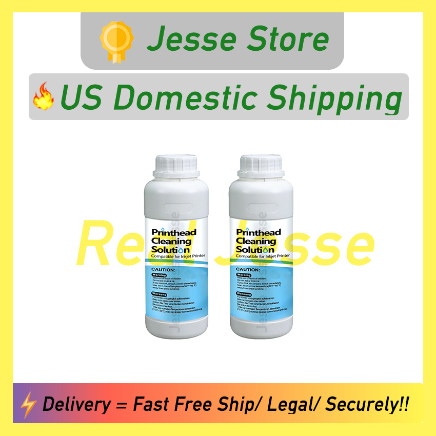 Jesse Store Printhead Cleaning Industrial Use Raw Materials US Domestic Local Shipping For Sticky and Gooey Messes Safe Privacy Free Shipping 100% Pass Customs