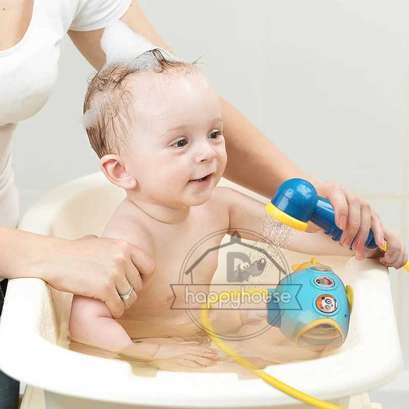 Baby Bath Toys for Kids Electric Submarine Shower Sucker Baby Toys Spray Water Toys Bathtub Toys Sprinkler Baby Shower C2509151