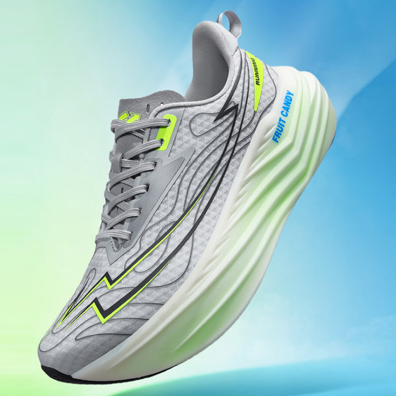 Summer Breathable Mesh Running Shoes for Men - Lightweight Cushioned Athletic Sneakers