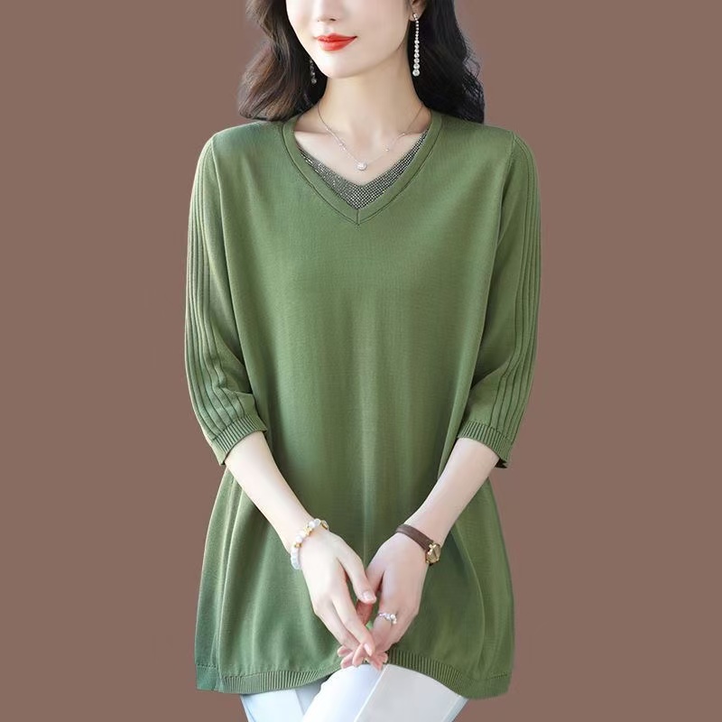 plus size women's new long sleeve high waist printed banquet dress mid-length skirt D02605