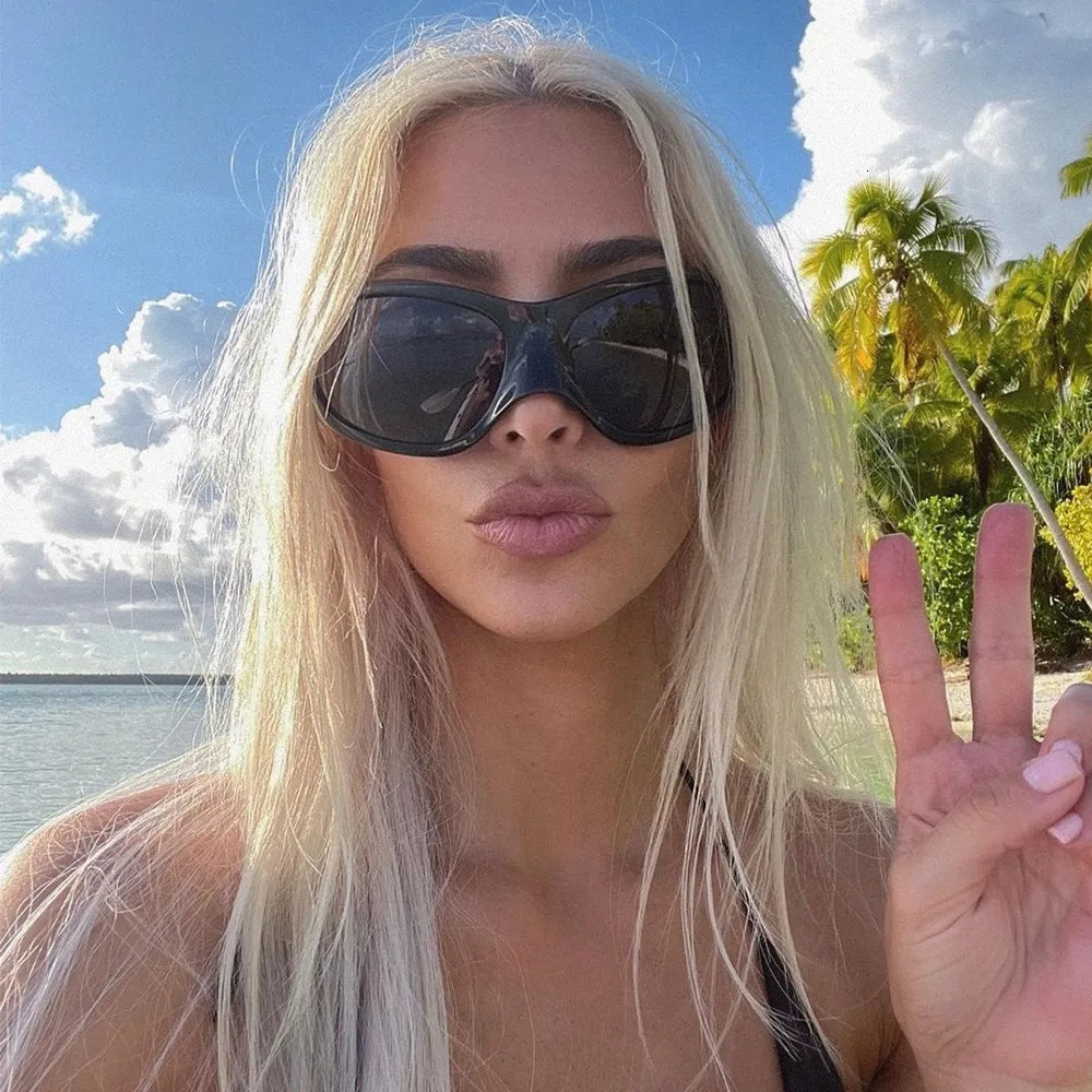 Y2K Punk Sunglasses Women Men Trendy Sun Glasses Vintage Oversized Steampunk Sun Glasses Gafas De Sol 250915