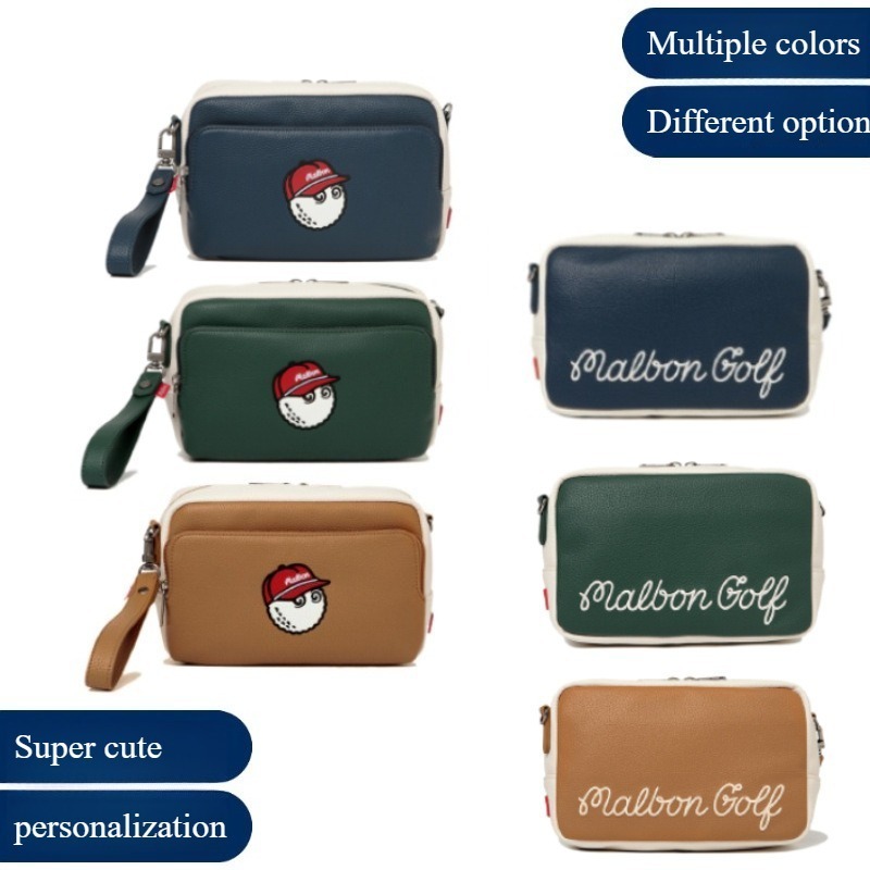 Golf handbag Outdoor storage GOLF color matching removable shoulder bag Waterproof golf bag for men and women