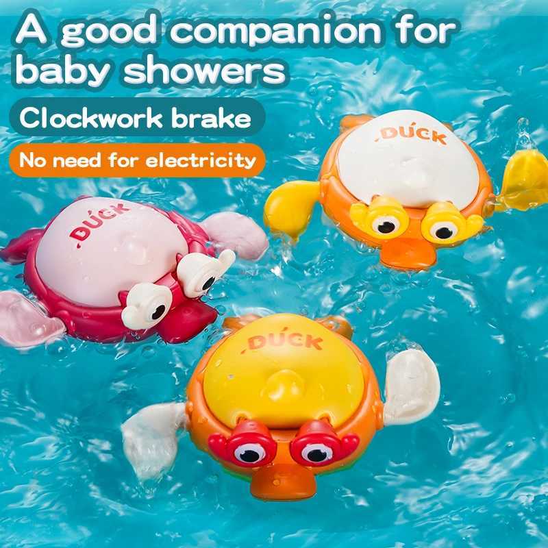 Bath Toys Kids Swimming Clockwork Dolls Play Water Fun Bathing Cute Funny Children Bathroom Shower Bathtub Animals Toy C250915