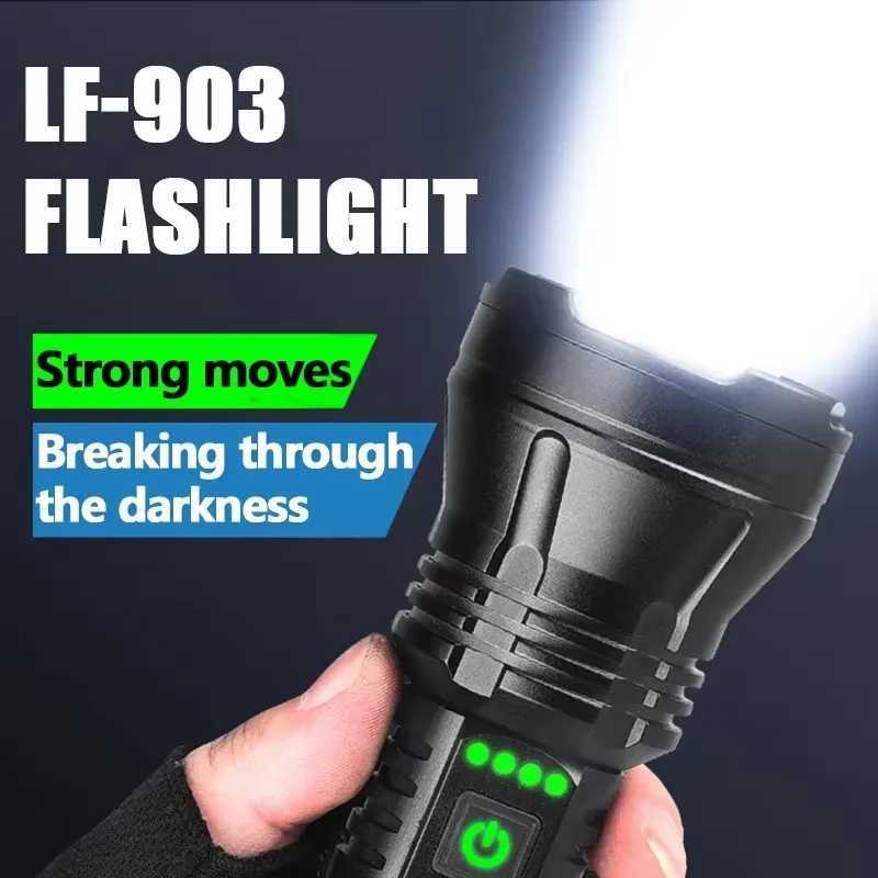 LiitoKala LF903 Portable Flashlight 26550 Household Outdoor Camping Glare Light Compact Handheld Torch for Emergency Use C250915