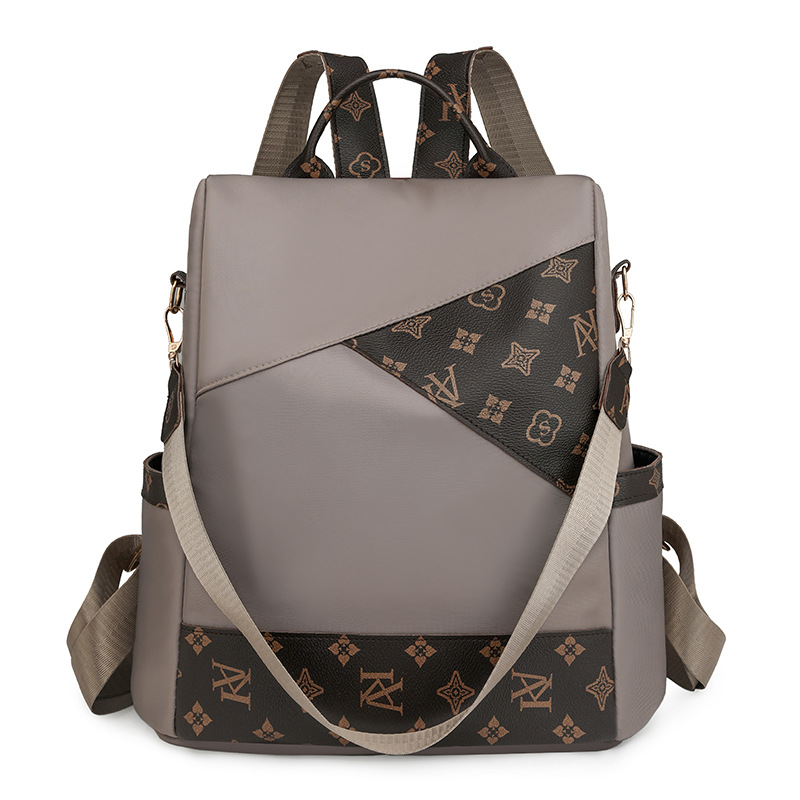 Casual Patchwork Versatile Backpack Trendy and Bestselling Printed Rucksack Spacious and Portable Travel and Commute New Design Free Shipping