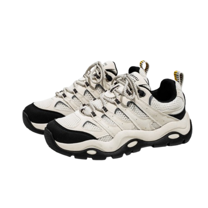 Free shipping deisgner shoes for mens running shoes black beige New fashionable versatile outdoor casual sports shoes
