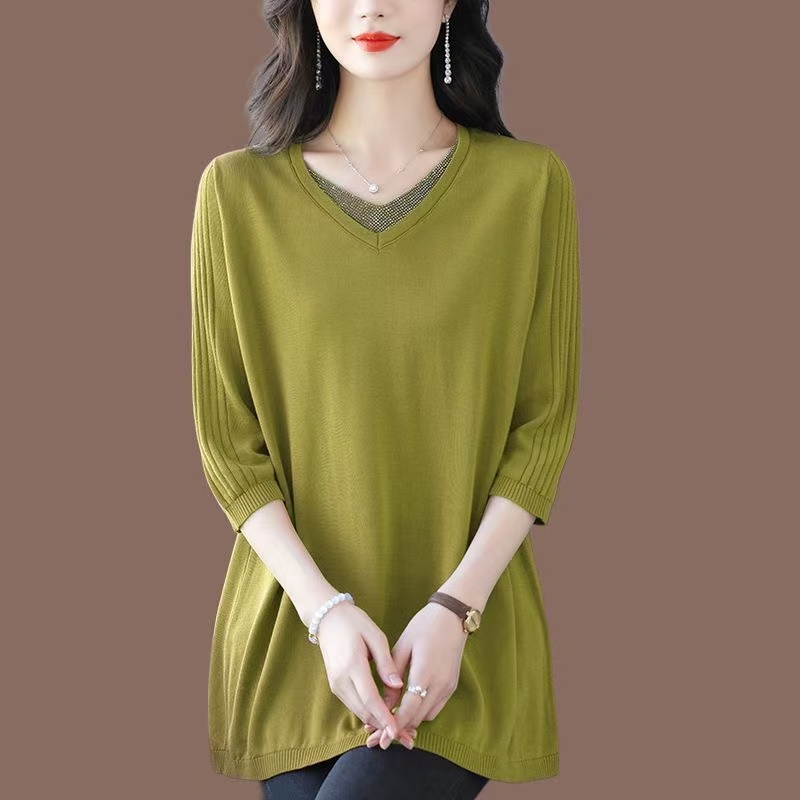 plus size women's new long sleeve high waist printed banquet dress mid-length skirt D02605