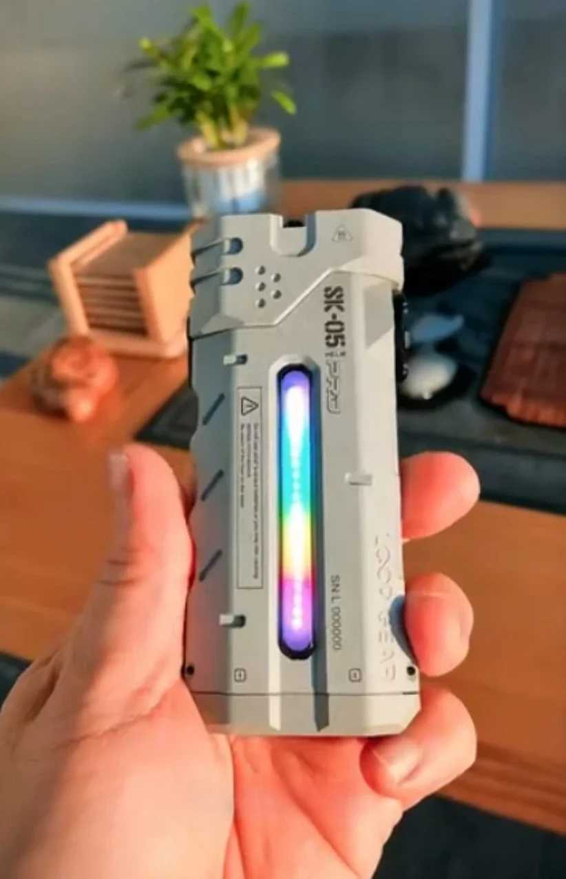 Micro arc Outdoor Multi functional Flashlight 4360LM with Long Range Strong Light Charging Portable Torch for Hiking C250915