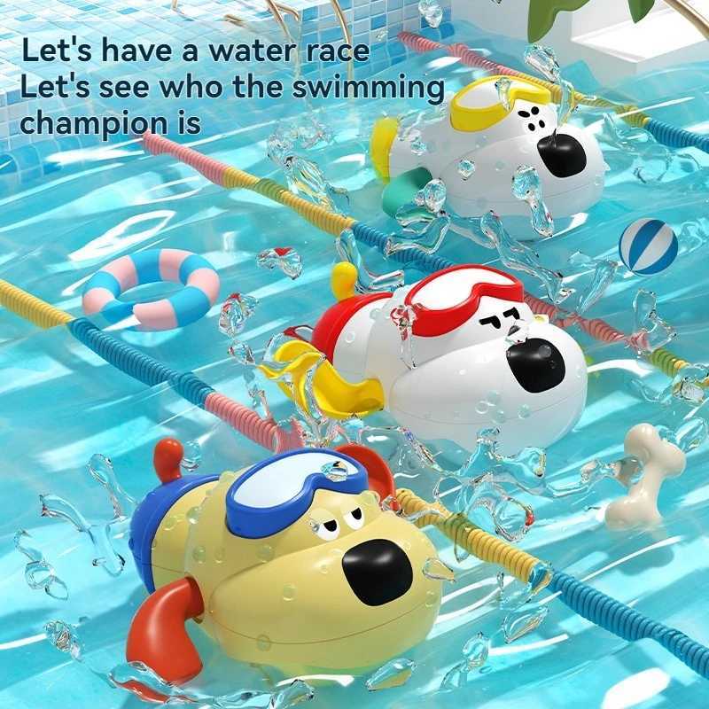 New childrens water toys water play bath toys puppy spring bath toys cartoon bath toys essential for babies C250915