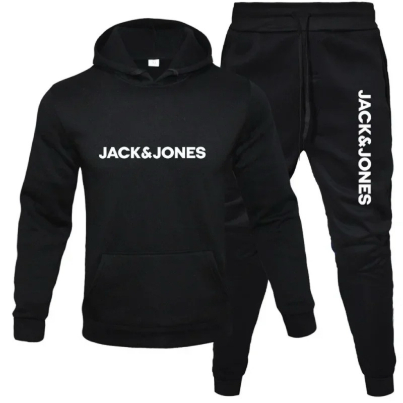 Men's Tracksuits Autumn Casual Tracksuit DIY Hoodies Design Your Logo Set Sweatsuits Jogger Pant Suits Athletic Sports Outfits